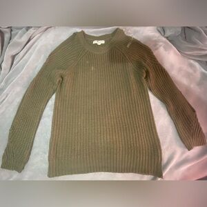 Knit fall sweater in a Large